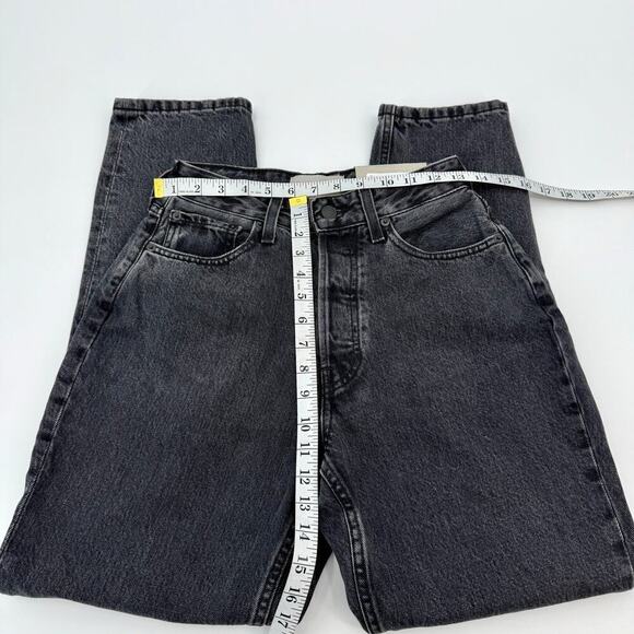 Everlane NWT The 90s Cheeky Straight Denim Jeans Women’s Size 27R Washed Black - Picture 9 of 11